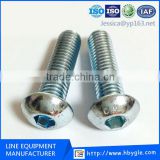 Hexagon botton Socket Head Cap Screw /Galvanized carbon steel high Strength Screw