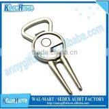 Hot Sale Zinc Alloy Bottle Opener Design Golf Divot Tool thumbnail-2