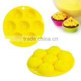 Smile Face Silicone Cake Mold/silicone Lace Molds for Cake Decorating thumbnail-1