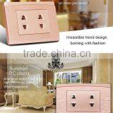 USA American Standard Wall Mount Power Electrical Double Twin 2 Pin Multi Lighting Socket Outlet and Plug thumbnail-4