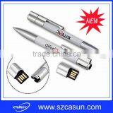 CE/ROHS/FCC 2 in 1 Pen USB Flash Drive/ Free Sample thumbnail-1
