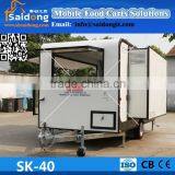 Top Selling Commercial China Mobile Street Hot Dog Cart For Selling/Hamburgers Carts Food Cart For Sale thumbnail-2