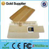 Best Premium Gift Business Wooden Credit Card USB 2.0 Interface Flash Drive With Custom Logo Printing