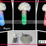 Remote controlled light base multi-color vase light for led table centerpiece