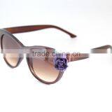 2015 Made in China Wholesale Plastic Flower Fashion Sunglasses thumbnail-3