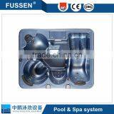 Portable Bathtub Jet Spa and inflatable family size swimming pools massage pool bath tub