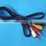 2016 AUX Male 3.5mm to 3 RCA AV Audio Video Male Converter Cable TV Cord Adapter Wire