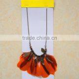 Paragraph-blasting Beautiful Elegant Feather Nacklace