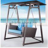 Light weight Outdoor rattan swing chair benches garden patio swing chair and benches