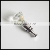 beautiful cheap crystal wine bottle stopper with diamond top