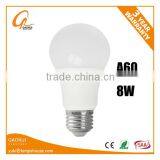 8W A60 Led Lamp 220-240v ERP Standard Ra>80 PF>0.9 Inside Aluminum Outside PC Material Made in China thumbnail-1