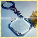 Noble Glass Float Keychain For Wedding Give Away Gifts