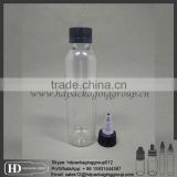 120ml pet plastic unicorn ejuice eliquid bottle with twist cap