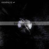 Hot Sale Plus Size Black Mink Fur Coat for Women thumbnail-5