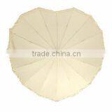 Frilled Heart Shaped Umbrella thumbnail-3