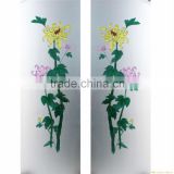 china tempered frosted toilet glass partition