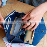 Passport Holder With Botton and Zipper thumbnail-4