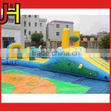 NEW Inflatable Water Obstacle Course/printed Crocodile Inflatable for Sale thumbnail-1
