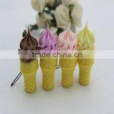 Lifelike High Quality Artificial Fake Ice Cream Cone Promotion Display