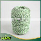 China Alibaba electric fence post poly rope with steel wire for farm fence