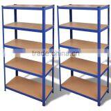 Boltless Rivet 5 Tier Metal Storage Shelves thumbnail-1