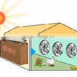 Poultry House and Greenhouse Evaporative Water Cooling System