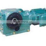 K Series Helical-bevel 90 Degree Geared Reducer With Electric Motor thumbnail-4