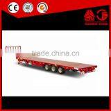 Tri-axle 12 Tires 100T Lowbed Semi Trailer With Hydraulic Ramp for Shopping thumbnail-4