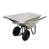Wheelbarrow FOR INDUSTRIAL,Double Wheel Wheel Barrow thumbnail-1