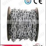 2mm Electro Galvanized Steel Weld Chain Steel Link Chain thumbnail-1