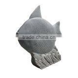 Free Polished Stone Fish Sculpture thumbnail-1