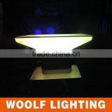 Square KTV Nightclub Stylish LED Furniture LED Cocktail Table thumbnail-3