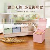 2016 New Products Seasoning Pot 4pcs Set/plastic Canister Vacuum/kitchen Canisters/storage Canisters/plastic Flower Pots thumbnail-1