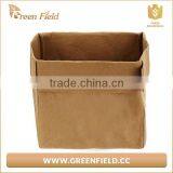 Green Field Plain Kraft Paper Storage Bags thumbnail-2
