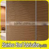 PVD Color Coating Stainless Steel Art Decor Metal Facade Cladding thumbnail-4