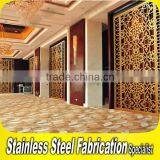 Laser Cut Stainless Steel Prefabricated Interior Partition Walls thumbnail-1