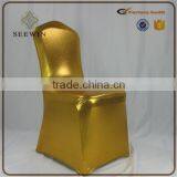 Hot Sale Gold Metallic Christmas Chair Cover thumbnail-1