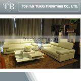 New Design Italiy Top Grade Leather Adjustable Headrest Sofa thumbnail-5