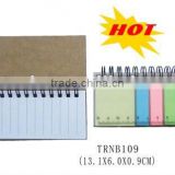 the most popular recycled note pad with recycled sticky memo for promotion
