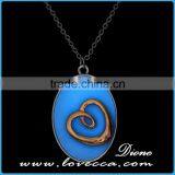 Night Ligh Glow in the Dark Necklace Fluorescent Hollow Locket Cage Glow In The Dark For Women thumbnail-4