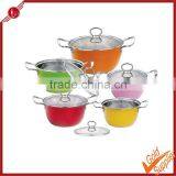 Hot Sale Stainless Steel Colorful Belly Casserole Cooking Pot thumbnail-2