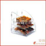 Pop 3 Tiers Acrylic Cupcake/buffet Food Display Case thumbnail-1