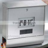 FQ-125 Modern Wall Mounted Stainless Steel House Numbers Mailbox Cast Aluminum Letterbox thumbnail-3