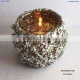 Glitter Candle Holder Glass for Christmas thumbnail-1