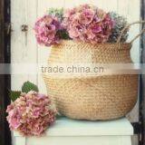 Seagrass Baskets for Decorating Home/ Seagrass Laundry Basket thumbnail-4