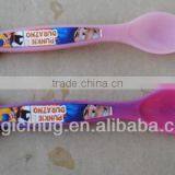 Cute and Healthy Bulk Buy From China Plastic Salad Spoon for Children thumbnail-2