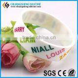 Custom Reflective Promotion Gift Silicone Bracelet thumbnail-6