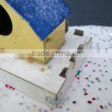 Vintage Putz House Church Christmas Village thumbnail-2