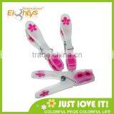 Packed Into Plastic Basket New Material Spring Strong Printed Clothes Pin thumbnail-2