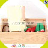 Wholesale Top Quality Wooden Fruit Cutting Toy, DIY Kids Wooden Vegetables Cutting Toy, Role Play Wooden Cutting Toy W10B099 thumbnail-5
